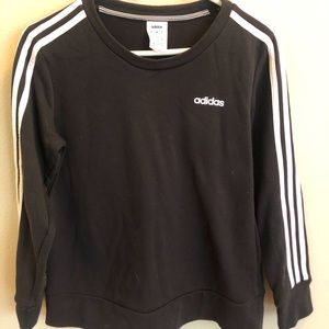 Adidas Black pullover sweatshirt- Sz Small
